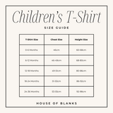 T-SHIRT - BABY/TODDLER - SUBLIMATION