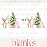 DIGITAL DOWNLOAD: A-Z PINK REINDEER