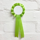 LIME ROSETTE BADGE