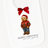 DTF TRANSFER - TRADITIONAL CHRISTMAS TEDDY - BOY - SMALL