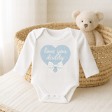 DTF TRANSFER - FATHER'S DAY - LOVE YOU DADDY - BLUE
