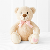MOTHER'S DAY - 28CM TEDDY BEAR WITH PINK HEART