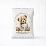 PRINTED RANGE - SEED PACKET - TEDDY BEAR - BLUE