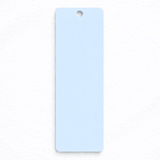 ACRYLIC - RECTANGLE BOOKMARK - PASTEL BLUE