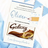 GALAXY BOARD - BACK TO SCHOOL - BLUE PENCIL