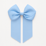 4’’ HAIR BOW - BLUE MIST