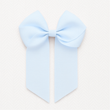 4’’ HAIR BOW - BLUE VAPOUR