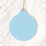 ACRYLIC - BAUBLE - PASTEL BLUE