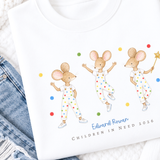 CUSTOM DTF TRANSFER: CHILDREN IN NEED - DANCING MICE