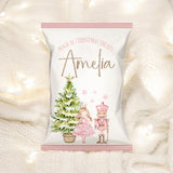 CHRISTMAS TREAT PACKET - PINK NUTCRACKER