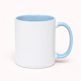 SUBLIMATION - MUG - BABY BLUE - CONTRAST INNER