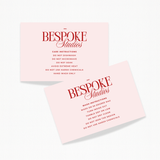 LOGO CARE CARDS (DOUBLE SIDED)