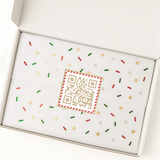 CUSTOM SOLVENT - QR CODE - CHRISTMAS CANDY CANE