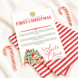 A4 LETTER - CANDY CANE LANE - FIRST CHRISTMAS