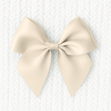 ITALIAN BOWS - PACK OF 6 - 10CM - CHAMPAGNE