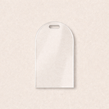 ACRYLIC - ARCH GIFT TAG - CLEAR