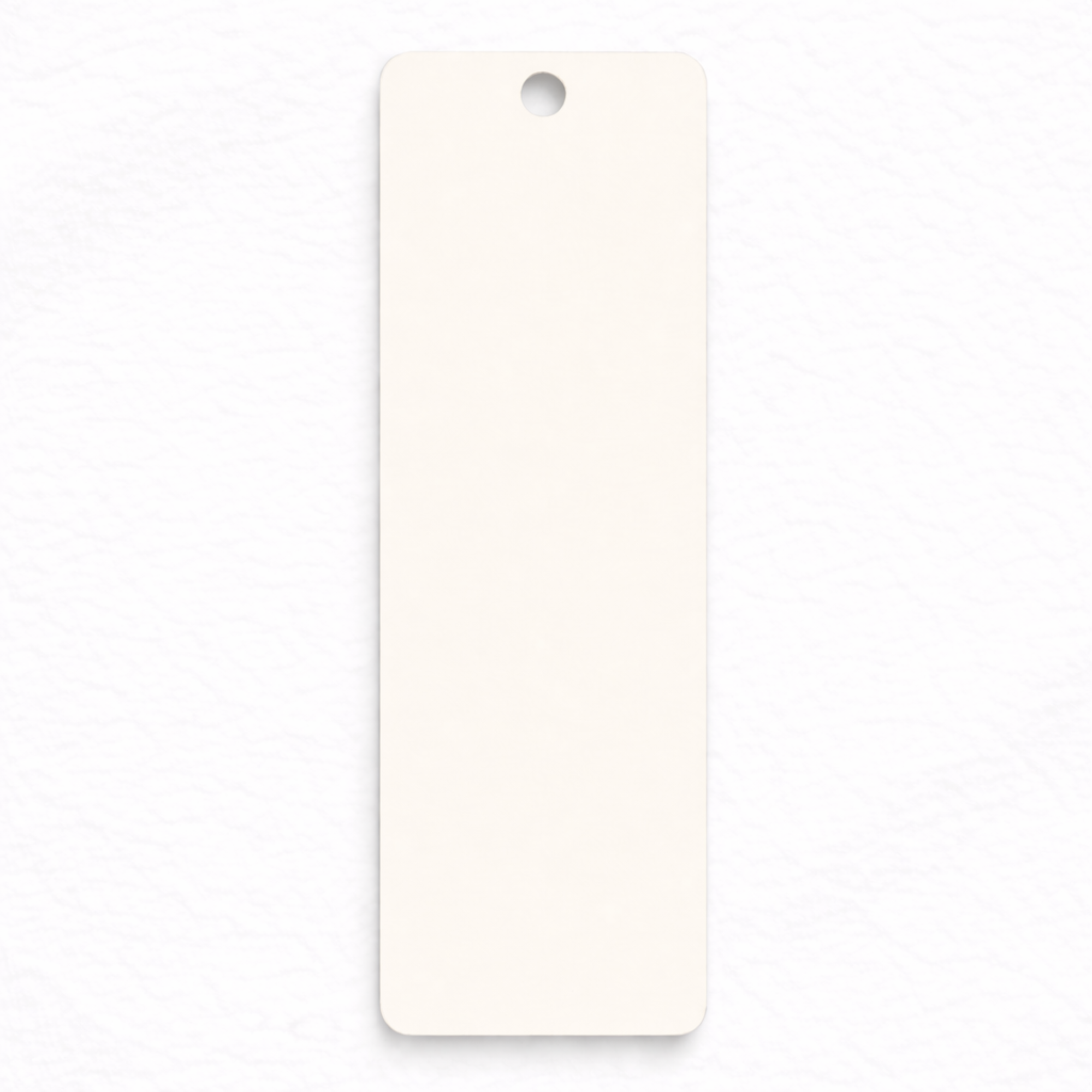 ACRYLIC - RECTANGLE BOOKMARK - CREAM – House of Blanks
