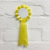 LEMON ROSETTE BADGE