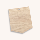 OAK VENEER - PENNANT