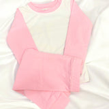 PINK RAGLAN PYJAMAS