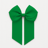 4’’ HAIR BOW - EMERALD