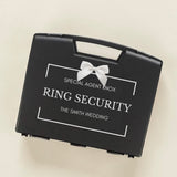 BLACK BRIEFCASE/RING SECURITY BOX
