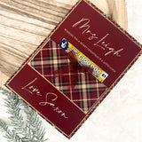 PRINTED RANGE - SCRATCH CARD POCKET - SIGNATURE TARTAN