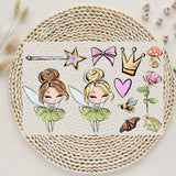 DTF TRANSFER - THEME SHEET - WOODLAND FAIRIES