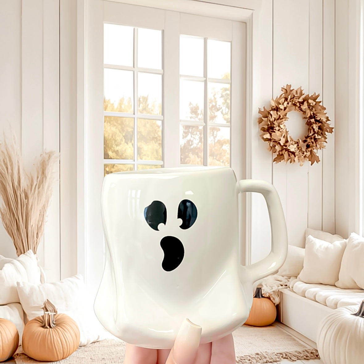 CERAMIC GHOST MUG