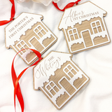 ACRYLIC X OAK - GINGERBREAD HOUSE
