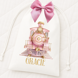 CUSTOM DTF TRANSFER - PINK EXPRESS TRAIN (MEDIUM)