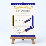 PRINTED RANGE - TEACHER COLLECTION - PENCIL - GALAXY BOARD - NAVY