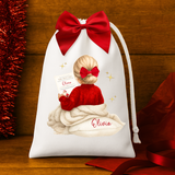 CUSTOM DTF TRANSFER - NICE LIST GIRL
