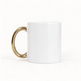 SUBLIMATION - MUG - GOLD HANDLE