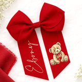 DTF TRANSFER - VALENTINE'S DAY - SET OF 3 - FOR HAIR BOWS - LITTLE BEAR