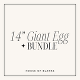 14'' GIANT EGG BUNDLE