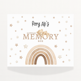 CUSTOM SOLVENT STICKER - MAGNETIC BOX TOPPER - SLEEPING BEAR