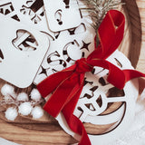 MDF - CHRISTMAS FOOTPRINTS