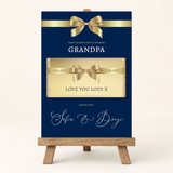 PRINTED RANGE - FATHER’S DAY - NAVY x GOLD - GALAXY BOARD