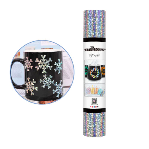 TECKWRAP - HOLOGRAPHIC SPARKLE - ADHESIVE VINYL