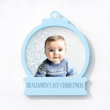 ACRYLIC SNOWGLOBE SHAKER BAUBLE