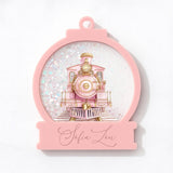 ACRYLIC SNOWGLOBE SHAKER BAUBLE