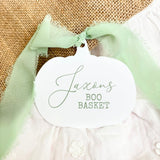ACRYLIC - HANGING PUMPKIN - WHITE