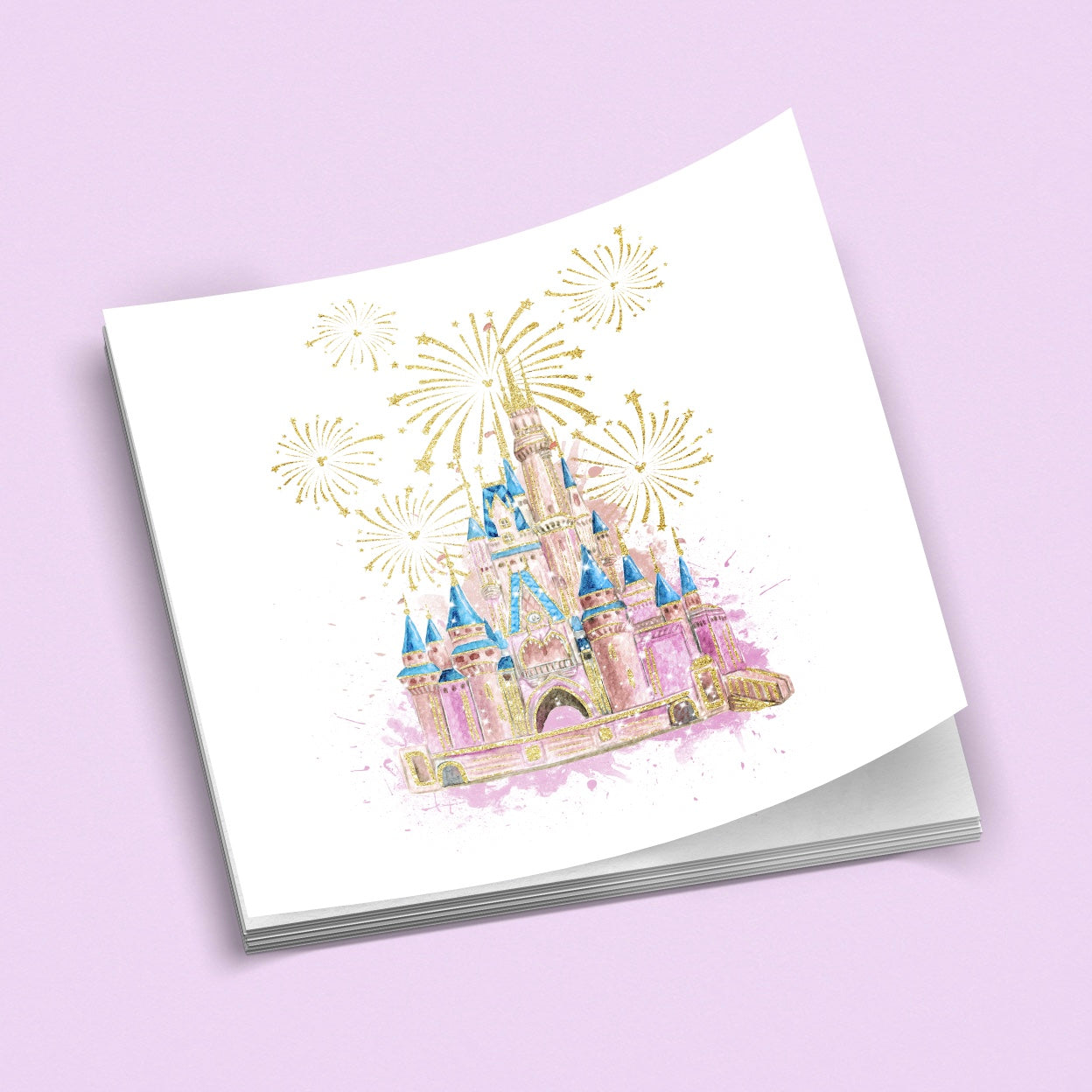 UV-DTF DECAL - CASTLE OF DREAMS (2 SIZES)