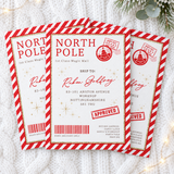 CUSTOM PRINT - DEAL OF THE DAY - 24 x CHRISTMAS POSTAL LABELS