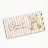CUSTOM PRINT - CHOCOLATE WRAPPER - PACK OF 20 - LITTLE BEAR - NEUTRAL