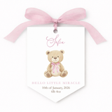 UV-DTF DECAL - LITTLE BEAR - PINK