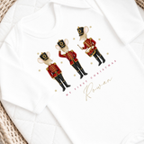 CUSTOM DTF TRANSFER: CHRISTMAS - RED NUTCRACKER MICE