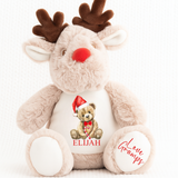 DTF TRANSFER - CHRISTMAS - SANTA'S HAT BEAR - 7CM