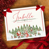 SOLVENT DECAL - MAGNETIC BOX - NORTH POLE VILLAGE